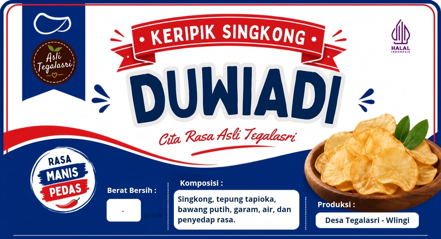 Keripik Singkong Duwi Adi